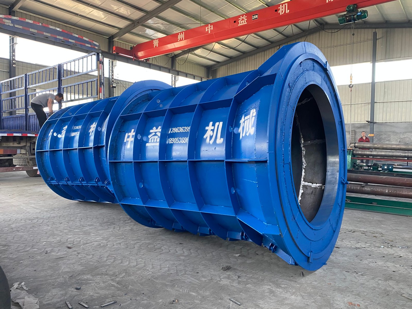 DN1000 Spigot and Socket Concrete Pipe Mould